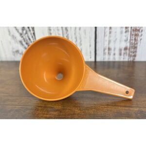 Vintage‎ 1227-1 Orange Tupperware Funnel Kitchen